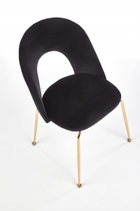 Krzesło K385 - czarny / złoty krzesło k385 - czarny / złoty