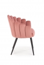 Krzesło K410 - różowy velvet krzesło k410 - różowy velvet