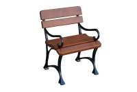 Krzesło ogrodowe Królewskie z podłokietnikami - cyprys krzesło ogrodowe