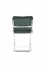 Krzesło matalowe K510 - ciemna zieleń krzesło matalowe k510 - ciemna zieleń