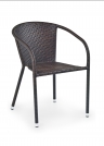 Krzesło ogrodowe Midas - ciemny brąz krzesło ogrodowe midas - ciemny brąz