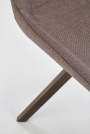 Krzesło tapicerowane K290 popielaty/złoty antyczny krzesło tapicerowane k290 popielaty/złoty antyczny