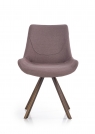 Krzesło tapicerowane K290 popielaty/złoty antyczny krzesło tapicerowane k290 popielaty/złoty antyczny