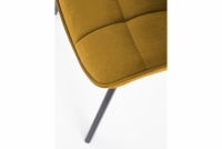 Krzesło tapicerowane K332 - musztardowy Krzesło tapicerowane K332 - musztardowy