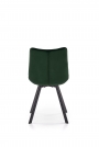 Krzesło tapicerowane K332 - ciemny zielony krzesło tapicerowane k332 - ciemny zielony