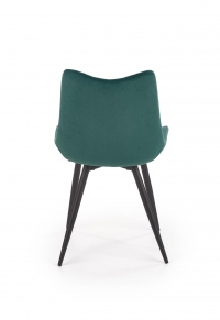 Krzesło tapicerowane K388 - ciemny zielony krzesło tapicerowane k388 - ciemny zielony