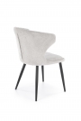 Krzesło tapicerowane K496 - popielaty krzesło tapicerowane k496 - popielaty