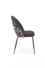 Krzesło tapicerowane K505 - czarny krzesło tapicerowane k505 - czarny
