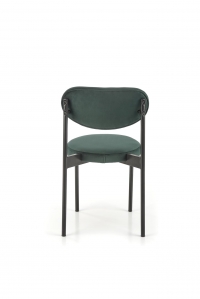Krzesło tapicerowane K509 - ciemna zieleń krzesło tapicerowane k509 - ciemna zieleń