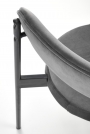 Krzesło tapicerowane K509 - popielaty krzesło tapicerowane k509 - popielaty