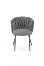 Krzesło tapicerowane K516 - popielaty krzesło tapicerowane k516 - popielaty
