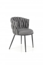 Krzesło tapicerowane K516 - popielaty krzesło tapicerowane k516 - popielaty