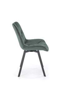 Krzesło tapicerowane K519 - ciemny zielony krzesło tapicerowane k519 - ciemny zielony