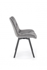 Krzesło tapicerowane K519 - popielaty krzesło tapicerowane k519 - popielaty