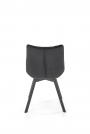 Krzesło tapicerowane K520 - czarny krzesło tapicerowane k520 - czarny