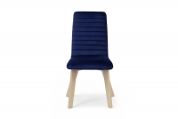 Krzesło tapicerowane Modern 2 na drewnianych nogach 
