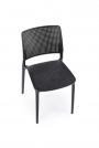 Krzesło z tworzywa K514 - czarny krzesło z tworzywa k514 - czarny