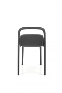 Krzesło z tworzywa sztucznego K490 - czarny krzesło z tworzywa sztucznego k490 - czarny