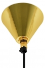 Lampa wisząca AURORA złota - szkło, metal lampa wisząca aurora złota - szkło, metal