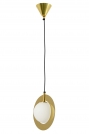 Lampa wisząca AURORA złota - szkło, metal lampa wisząca aurora złota - szkło, metal