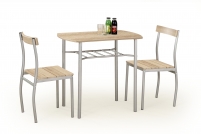 LANCE zestaw stół + 2 krzesła dąb sonoma lance zestaw stół + 2 krzesła dąb sonoma