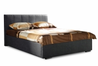 Łóżko Afrodyta 180 x 200 A + B bez pojemnika -  Glam Velvet 13 Grey - Wyprzedaż ekspozycji łóżko tapicerowane 