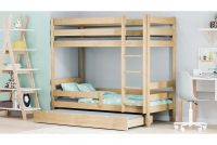 Łóżko dziecięce piętrowe trzyosobowe Ala III  łóżko z szufladą