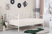 Łóżko do sypialni Sumatra 90x200 białe Łóżko do sypialni sumatra 90x200 białe