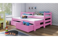 Łóżko dziecięce Alis wyjazdowe DPV 001 Certyfikat łóżko drewniane