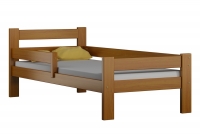 Łóżko dziecięce drewniane Tymek II łózko z propstymi nogami