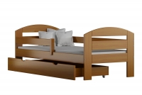 Łóżko dziecięce drewniane Wiola łózko bezsęczne
