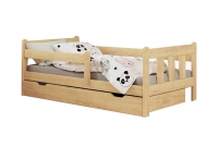 Łóżko dziecięce Marinella z szufladą 80x160 - sosna łóżko do sypialni