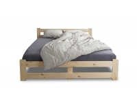 Łóżko sypialniane drewniane 160x200 Garifik E3  łóżko sypialniane dwuosobowe 