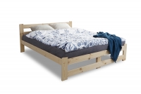 Łóżko sypialniane drewniane 160x200 Garifik E3   łóżko do sypialni 
