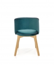 MARINO krzesło dąb miodowy / tap. MONOLITH 37 (ciemny zielony) marino krzesło dąb miodowy / tap. monolith 37 (ciemny zielony)