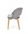 MARINO krzesło dąb miodowy / tap. MONOLITH 85 (jasny popiel) marino krzesło dąb miodowy / tap. monolith 85 (jasny popiel)