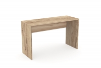 Nowoczesne biurko Agapi - dąb grand naturalny brązowe biurko dla nastolatka
