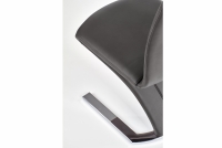 Nowoczesne tapicerowane krzesło K188 - czarny Nowoczesne tapicerowane krzesło K188 - czarny