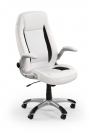 Nowoczesny fotel biurowy Saturn - biały nowoczesny fotel biurowy saturn - biały
