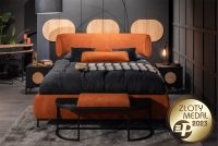 Ławka tapicerowana Ovalo 120 cm łóżko z ławką do salonu