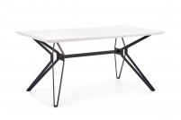 Stół Pascal - biało / czarny pascal stół biało - czarny