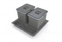 Pojemnik do segregacji odpadów 2x8L - Stolkar pojemnik na odpady 