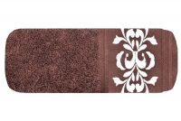Ręcznik bawełniany Klara 03 Brąz 70x140 brązowy ręcznik