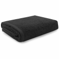 Ręcznik gładki 17 100x150 Czarny 