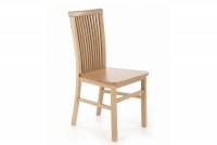 Krzesło drewniane Remin z twardym siedziskiem - dąb artisan drewniane krzesło