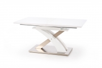 Stół rozkładany Sandor - biały lakier stół sandor 