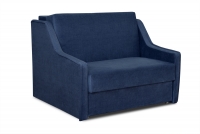 Sofa rozkładana Amerykanka Kordian 120 niebieska amerykanka rozkłdana do spania
