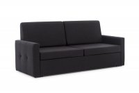 Sofa do półkotapczanu Elegantia 140 cm - Austin 21 Black Sofa do półkotapczanu Elegantia 140 cm - Austin 21 Black 