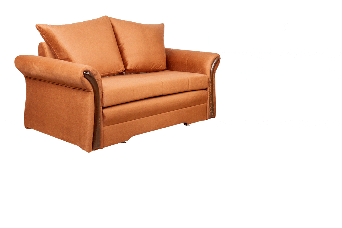 Sofa z funkcją spania Milen Rozkładana kanapa Milen - sposób rozkładania