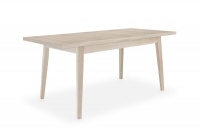 Stół rozkładany 120-160x80 cm Paris na drewnianych nogach - dąb sonoma / nogi dąb sonoma stół z drewnianymi nogami